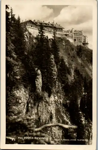 8571 - Niederösterreich - Rax , Bergstation - gelaufen 1932