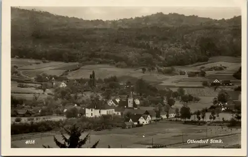 8573 - Steiermark - Ottendorf , Panorama - gelaufen 1934