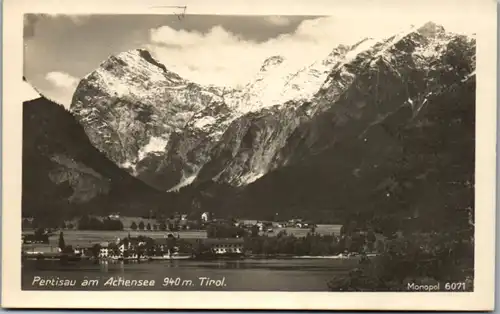 8594 - Tirol - Pertisau am Achensee , Panorama - gelaufen 1927