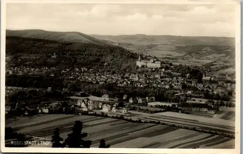 8602 - Deutschland - Rudolstadt in Thüringen , Panorama - nicht gelaufen