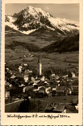 8623 - Oberösterreich - Windischgarsten mit Großem Phyrgas , Panorama - gelaufen 1932