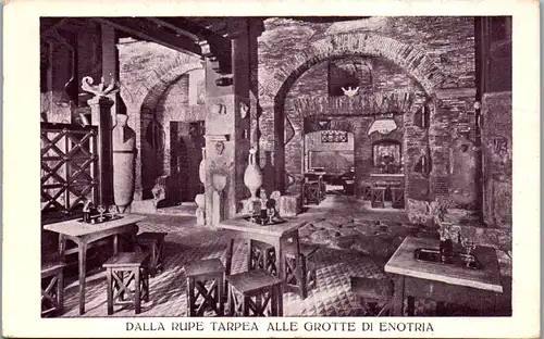 8632 - Italien - Roma , Rom , Dalla Rupe Parpea alle Grotte di Enotria - nicht gelaufen