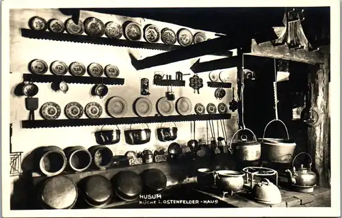 8642 - Deutschland - Husum , Küche i. Ostenfelder Haus - nicht gelaufen