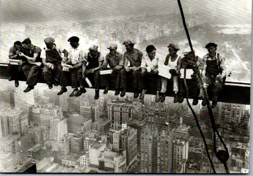 8663 - USA - Lunchtime Atop a Skyscraper - nicht gelaufen 1932