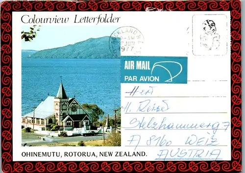 8675 - Ozeanien - New Zealand , Neuseeland , Leporello - gelaufen 1977