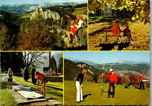 8689 - Niederösterreich - Semmering , Polleroswand und Orthof , Rax , Golfplatz Meierei - nicht gelaufen