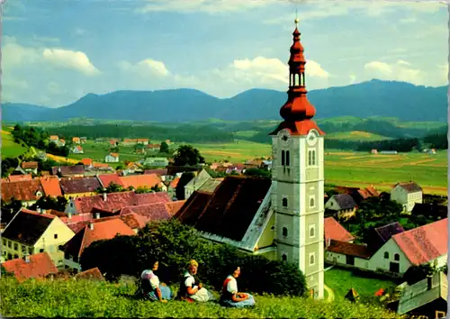 8723 - Steiermark - Passail , Sommerfrische , Panorama - gelaufen 1970