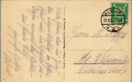 8752 - Deutschland - Goslar , Kaiser Worth - gelaufen 1924