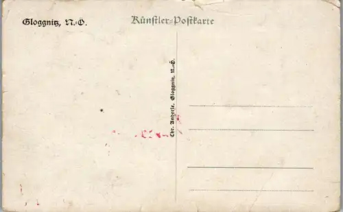 8812 - Künstlerkarte - Niederösterreich , Gloggnitz - nicht gelaufen