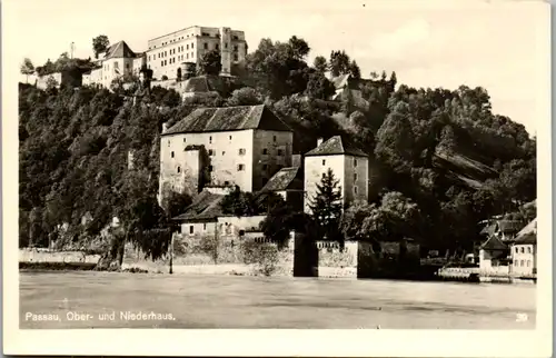 8905 - Deutschland - Passau , Ober und Niederhaus - nicht gelaufen 1959