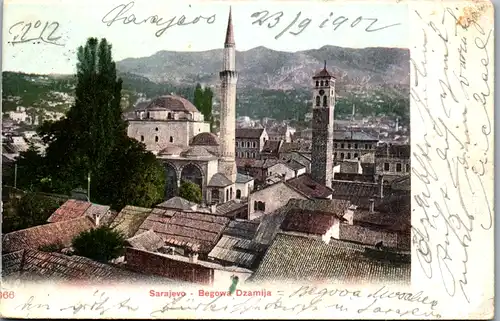 8910 - Bosnien Herzegovina - Sarajevo , Begowa Dzamija - gelaufen 1902