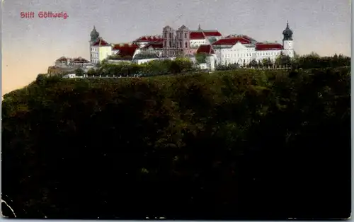 8917 - Niederösterreich - Furth , Stift Göttweig - gelaufen 1923