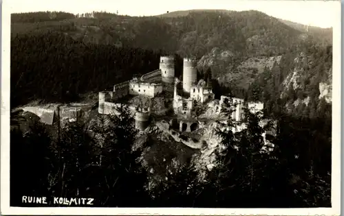 8925 - Niederösterreich - Raabs an der Thaya , Ruine Kollmitz - nicht gelaufen