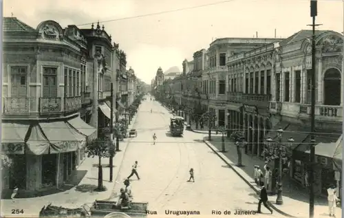 8947 - Brasilien - Rio de Jainero , Rua Uruguayana - nicht gelaufen