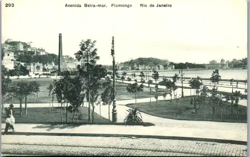 8949 - Brasilien - Rio de Jainero , Avenida Beira mar , Flamengo - nicht gelaufen