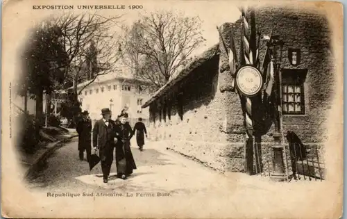 8953 - Süd Afrika - Republique Sud Africaine , Exposition Universelle 1900 , La Ferme Boer - nicht gelaufen