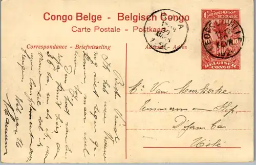 8957 - Belgisch Congo - Congo Belge , Katanga , Kisengwa , Le Lomami - gelaufen 1920