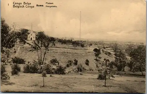 8996 - Belgisch Congo - Congo Belge , Boma , Plateau - nicht gelaufen