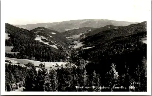 9015 - Niederösterreich - Jauerling , Blick vom Kottesberg - nicht gelaufen 1961