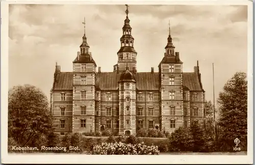 9016 - Dänemark - Kopenhagen , Rosenborg Slot. - nicht gelaufen
