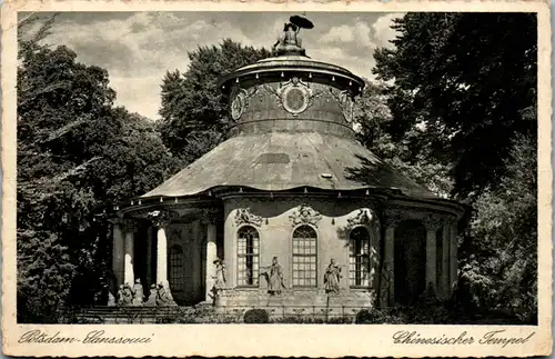 9029 - Deutschland - Potsdam Sanssouci , Chinesischer Tempel - gelaufen 1939