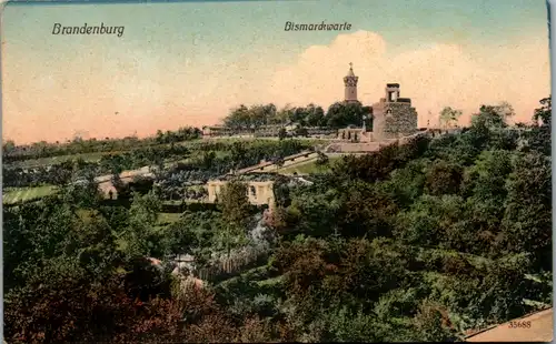 9050 - Deutschland - Brandenburg , Bismarckwarte - nicht gelaufen