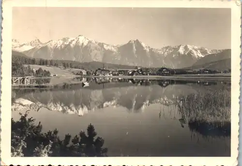 9100 - Tirol - Seefeld , Wildsee und Wetterstation - gelaufen 1951