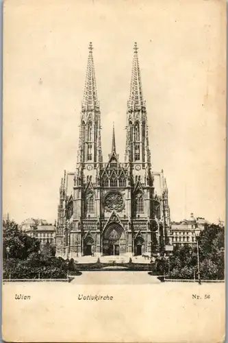 9132 - Wien - Votivkirche - nicht gelaufen