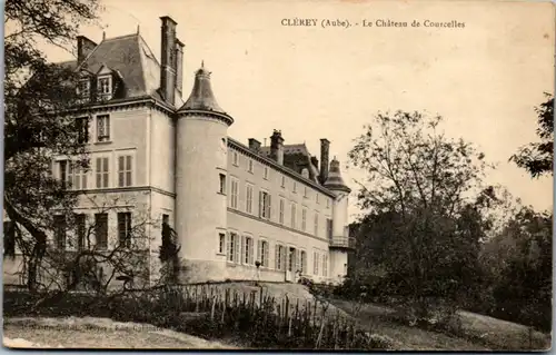 9134 - Frankreich - Clerey , Aube , Le Chateau de Courcelles - gelaufen 1923