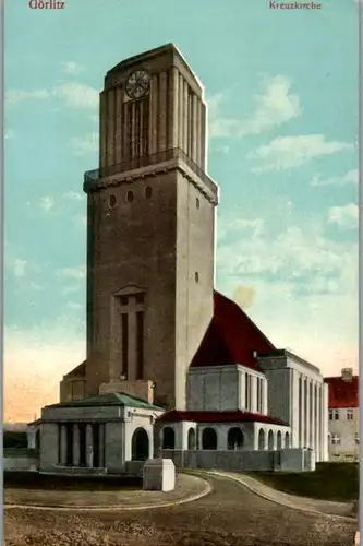 9145 - Deutschland - Görlitz , Kreuzkirche - nicht gelaufen