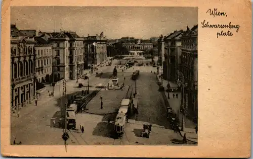 9171 - Wien - Schwarzenbergplatz , Straßenbahn - nicht gelaufen