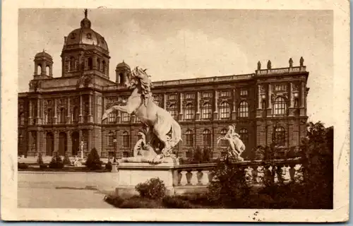9194 - Wien - Kunsthistorisches Museum - gelaufen 1921