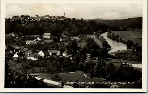 9196 - Niederösterreich - Drosendorf an der Thaya , Panorama - nicht gelaufen 1938