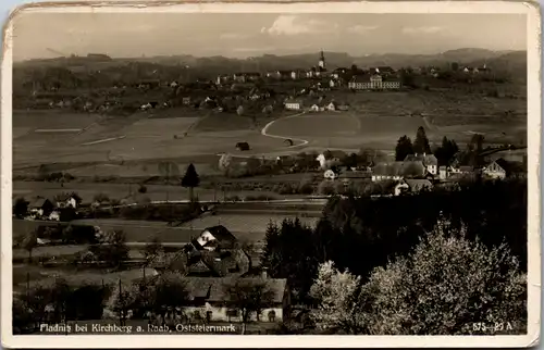 9240 - Steiermark - Fladnitz bei Kirchberg an der Raab , Panorama - nicht gelaufen