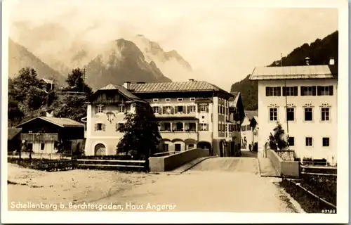 9246 - Deutschland - Schellenberg bei Berchtesgaden , Haus Angerer , Brücke - nicht gelaufen 1940