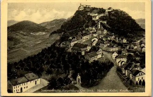 9253 - Steiermark - Riegersburg , Feldpost , Norbert Koller Kaufhaus - gelaufen 1941