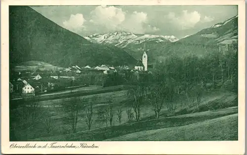 9255 - Kärnten - Obervellach an der Tauernbahn , Panorama - nicht gelaufen 1926