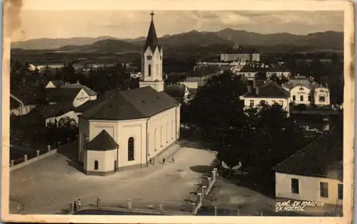 9260 - Polen - Sv. Martin , Turc , EV. Hostol , Kirche - nicht gelaufen 1939