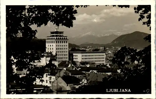 9274 - Slowenien - Ljubljana , Laibach , Panorama - nicht gelaufen 1943