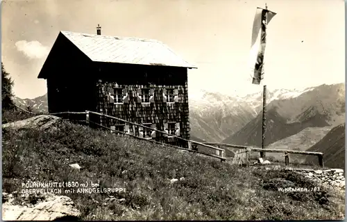 9287 - Kärnten - Räuflach , Polinikhütte bei Obervellach mit Ankogelgruppe - nicht gelaufen 1942