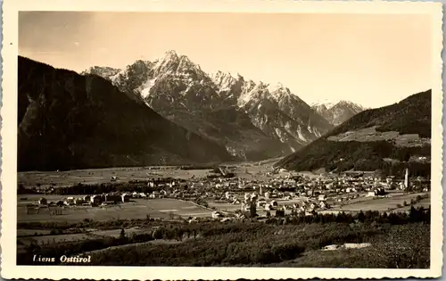 9292 - Tirol - Lienz , Panorama - nicht gelaufen 1938