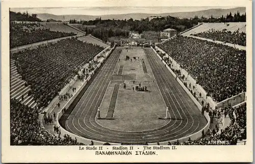 9300 - Griechenland - Athen , Athenes , Le Stade II , Stadion II - nicht gelaufen 1941