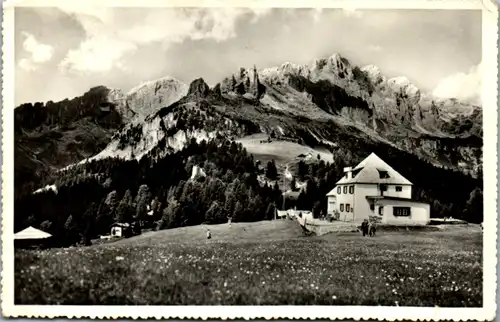 9310 - Italien - Rifugio Ciampedie verso Roda di Vael , Hotel - gelaufen 1958