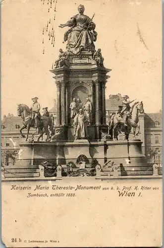 9326 - Wien - Kaiserin Maria Theresia Monument - nicht gelaufen