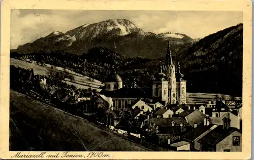 9332 - Steiermark - Mariazell mit Tonion - gelaufen 1940