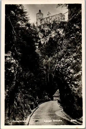 9340 - Niederösterreich - Gutenstein , Lange Brücke - gelaufen 1940