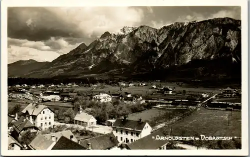 9342 - Kärnten - Arnoldstein mit Dobratsch , Panorama - nicht gelaufen 1930