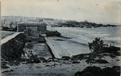 9350 - Frankreich - Biarritz , Vue generale prise de la Villa de Noailles - gelaufen 1906