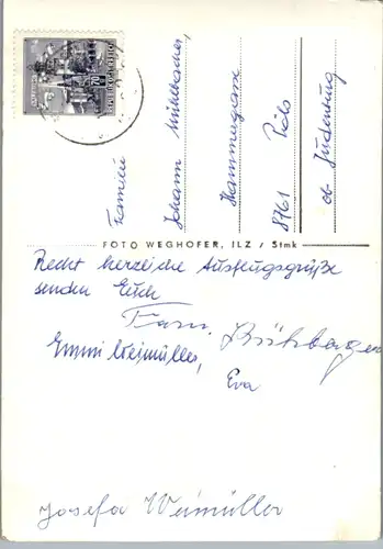 9380 - Steiermark - Fieberbründl , Herberstein , Schielleiten , St. Johann , Mehrbildkarte - gelaufen 1966