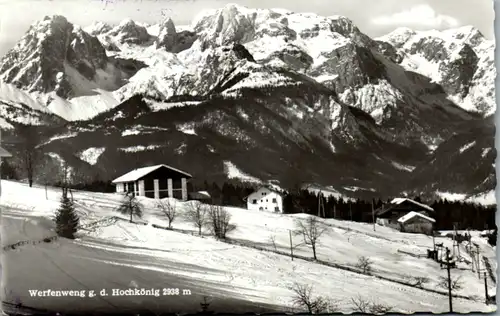 9381 - Salzburg - Werfenweng gegen den Hochkönig - gelaufen 1965